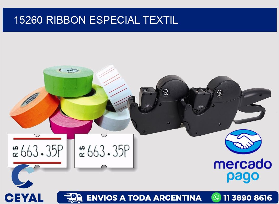 15260 ribbon especial textil