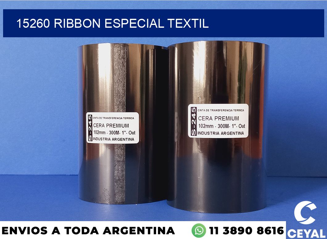 15260 ribbon especial textil