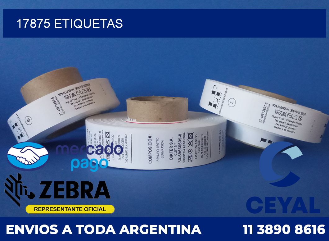 17875 etiquetas