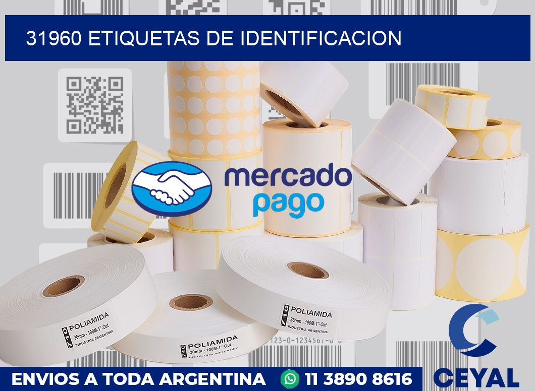 31960 Etiquetas de identificacion