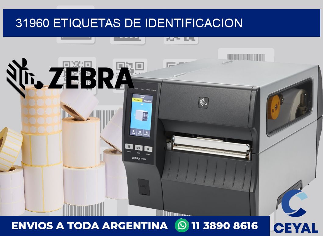 31960 Etiquetas de identificacion