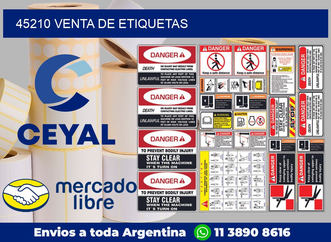 45210 venta de etiquetas