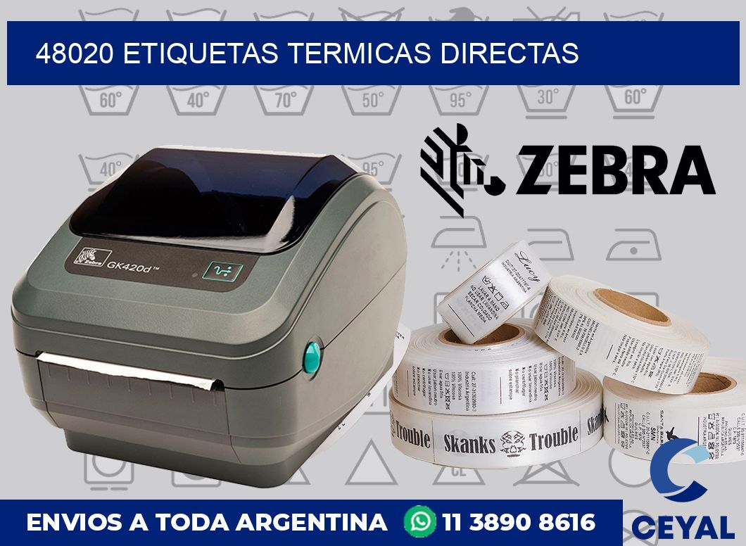 48020 Etiquetas termicas directas