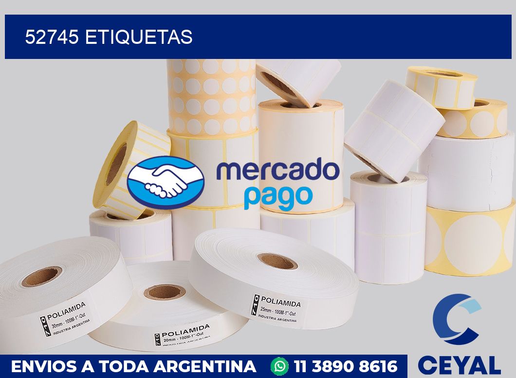 52745 etiquetas