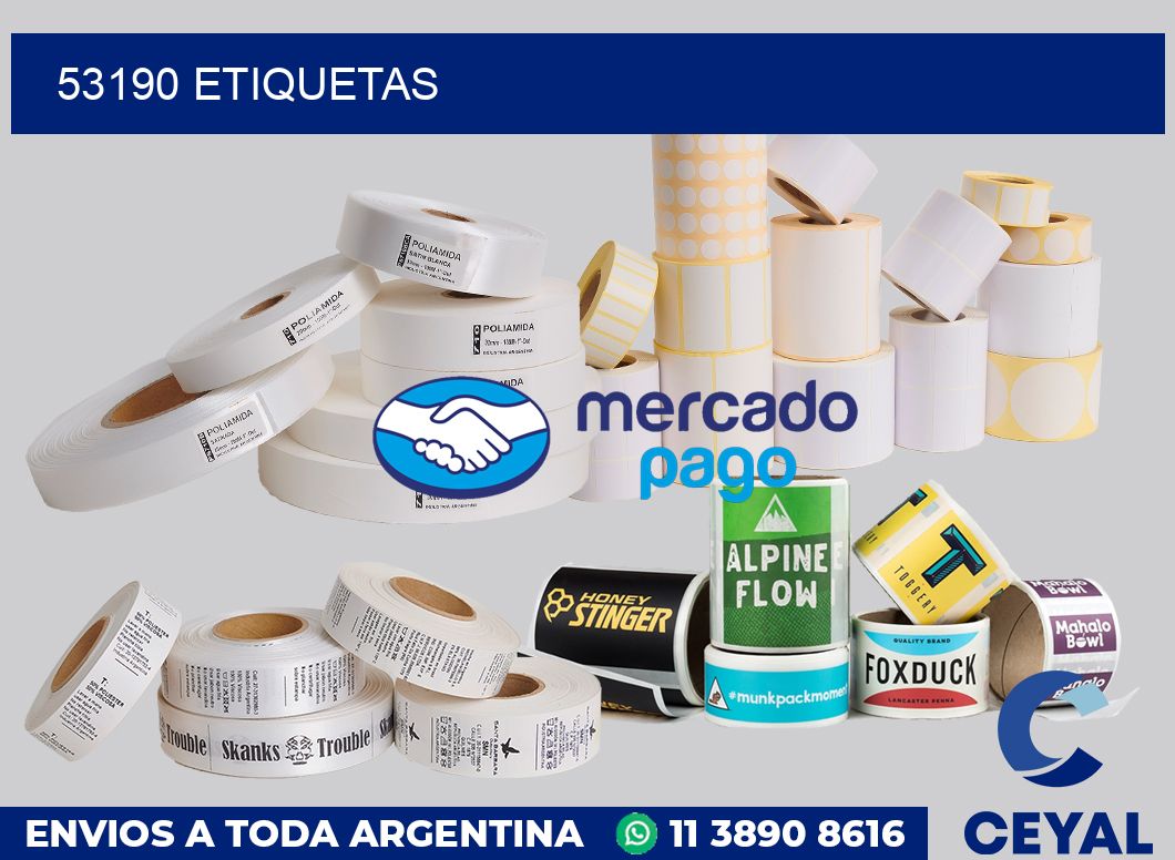53190 etiquetas