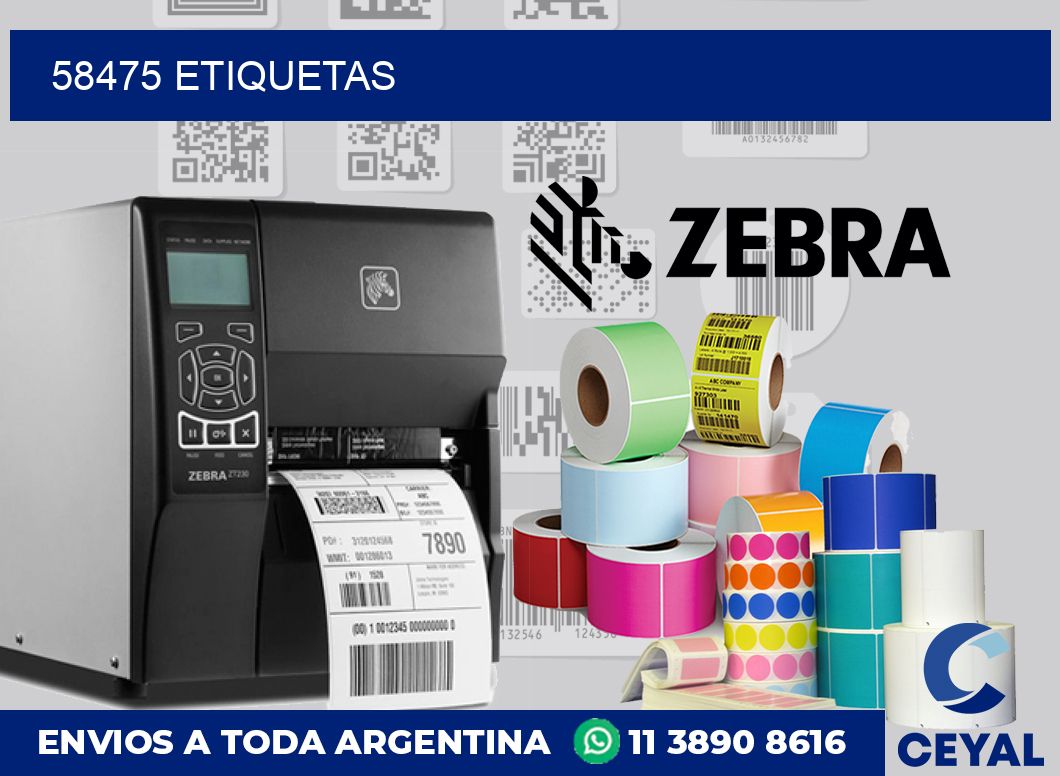 58475 etiquetas