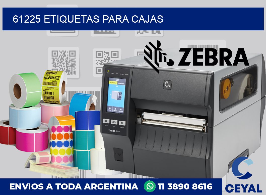 61225 etiquetas para cajas
