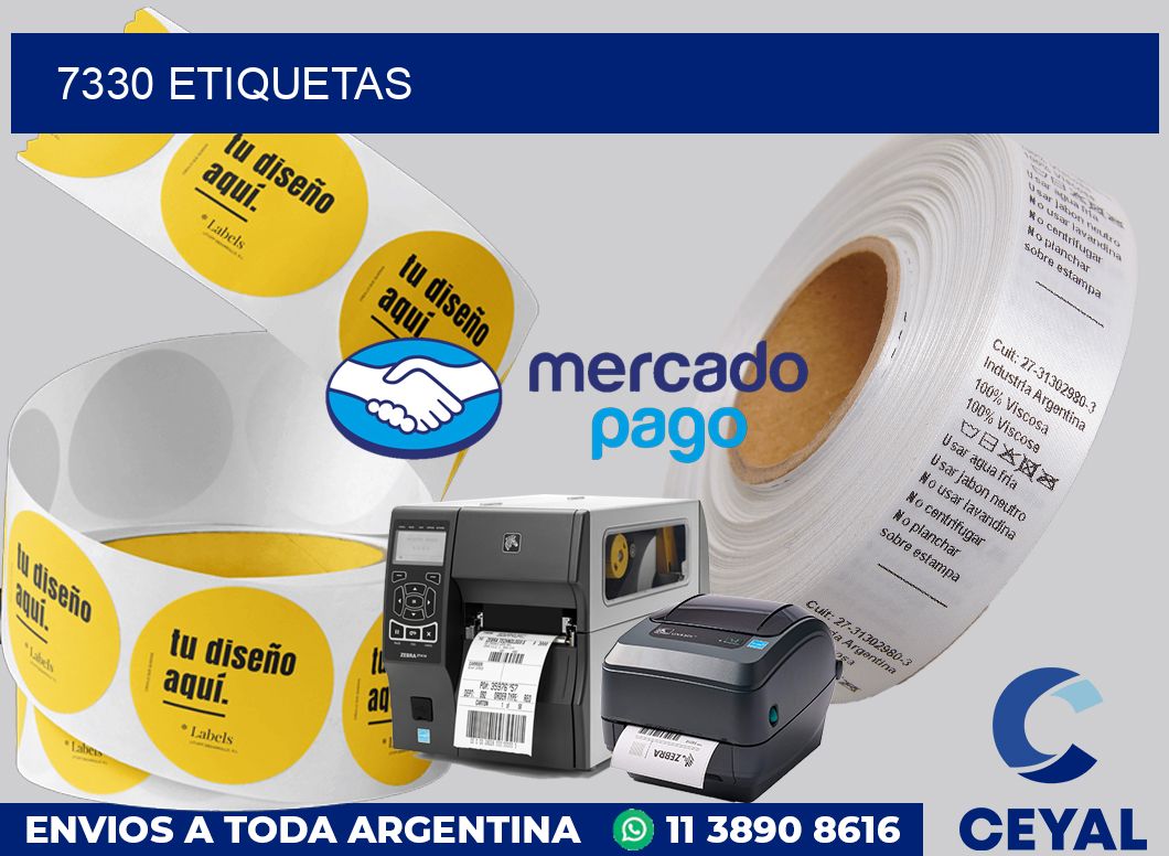 7330 etiquetas