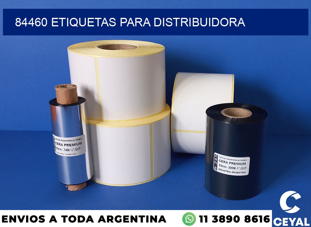 84460 etiquetas para distribuidora