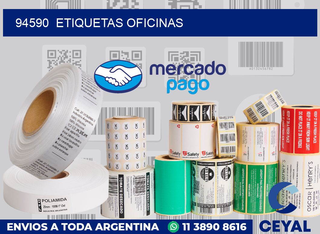 94590 Etiquetas oficinas