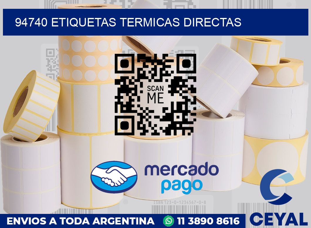 94740 Etiquetas termicas directas