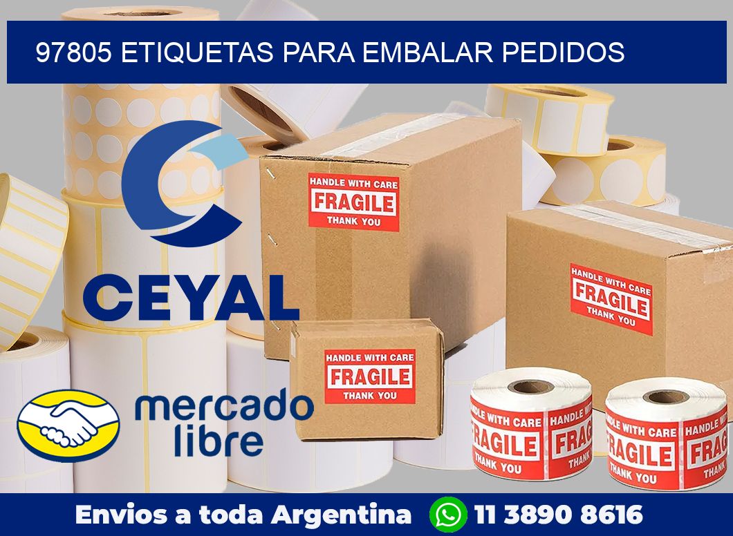 97805 Etiquetas para embalar pedidos
