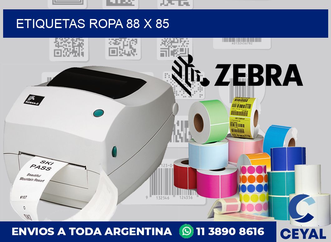 etiquetas ropa 88 x 85