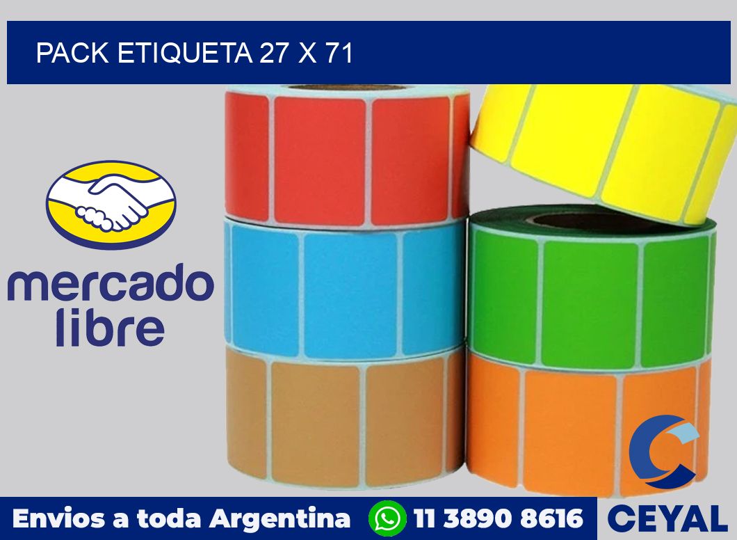 pack etiqueta 27 x 71