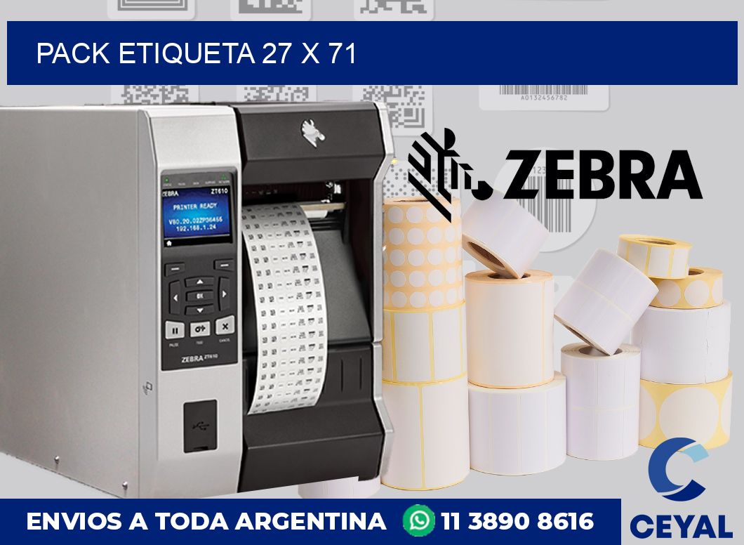 pack etiqueta 27 x 71