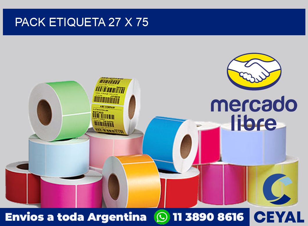 pack etiqueta 27 x 75