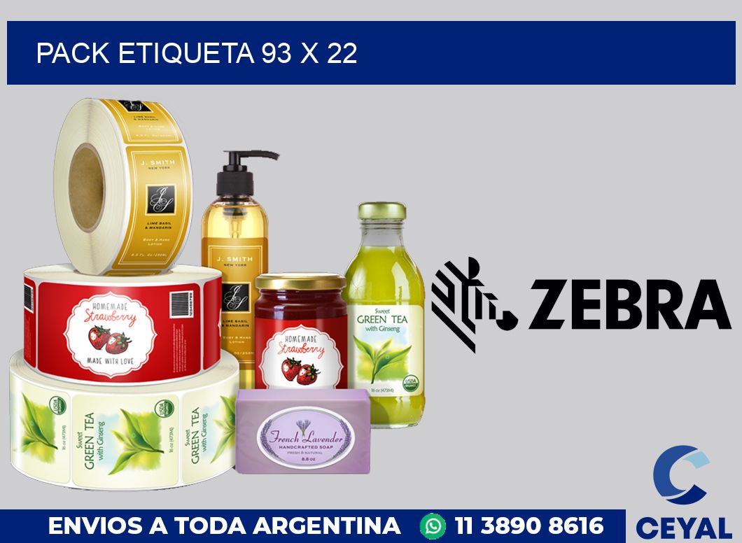 pack etiqueta 93 x 22