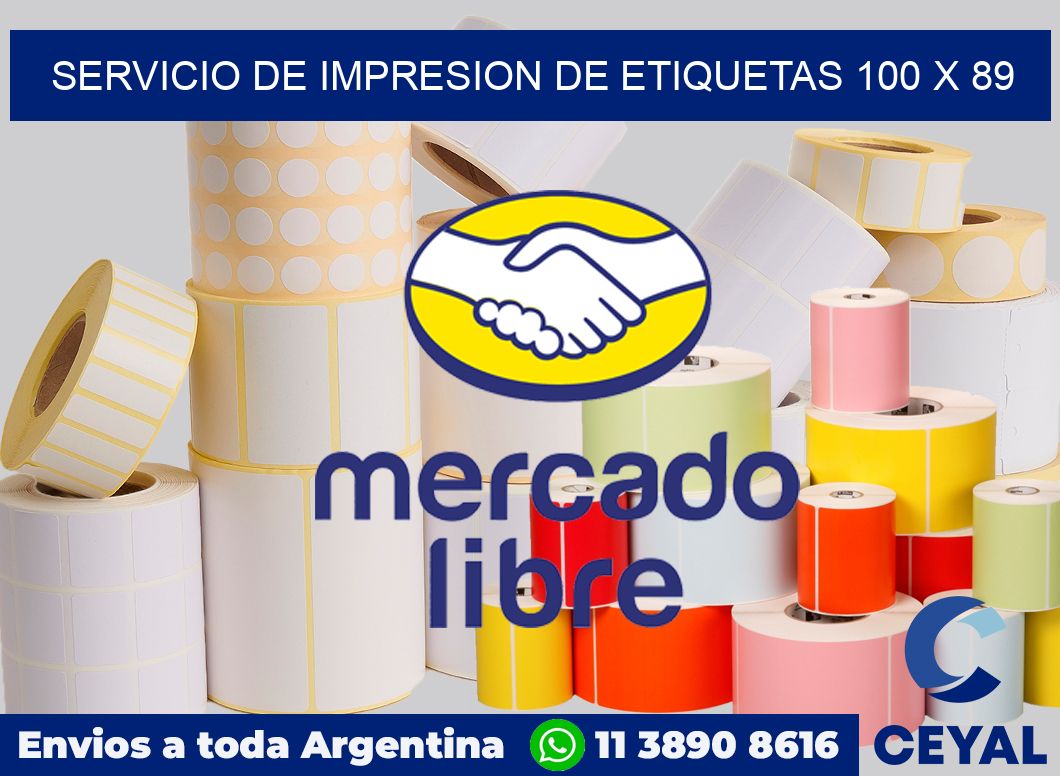 servicio de impresion de etiquetas 100 x 89