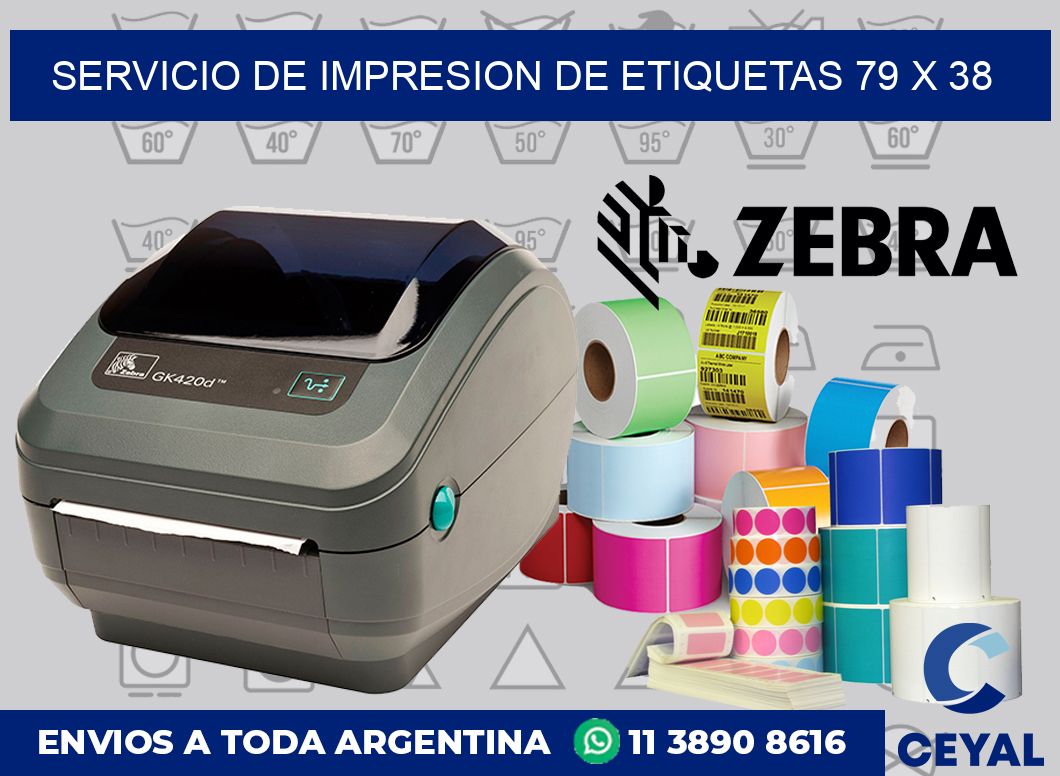 servicio de impresion de etiquetas 79 x 38