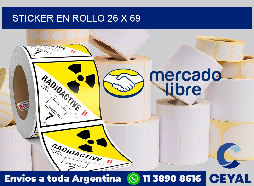 sticker en rollo 26 x 69