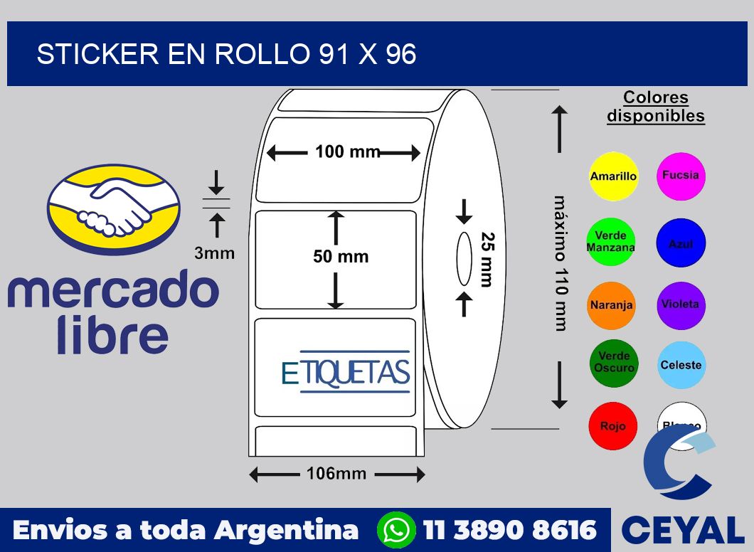 sticker en rollo 91 x 96
