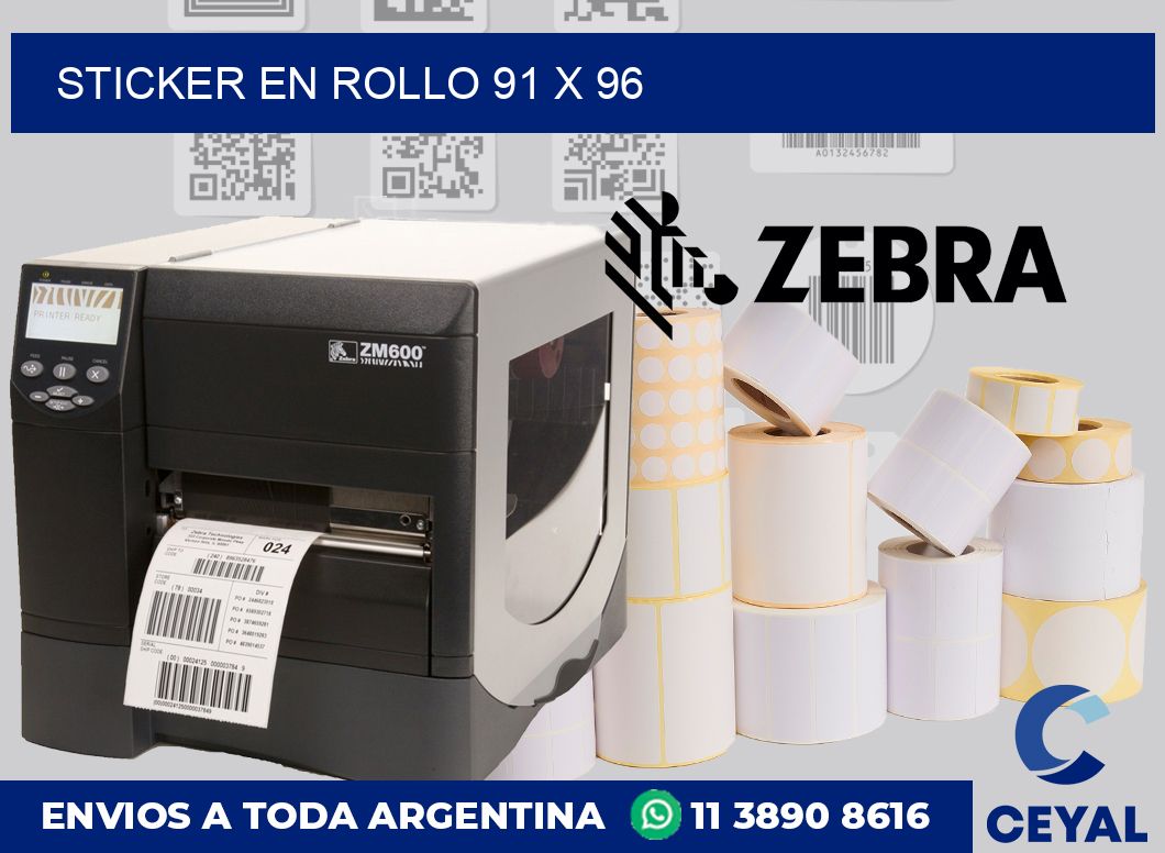 sticker en rollo 91 x 96