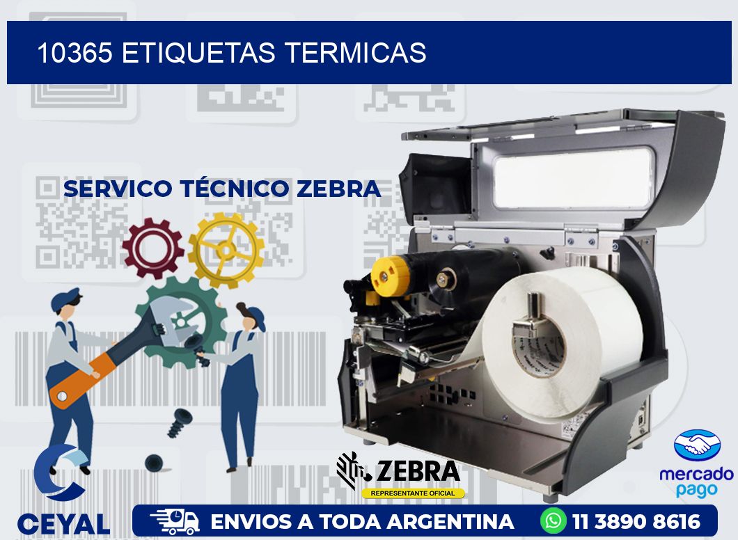 10365 ETIQUETAS TERMICAS