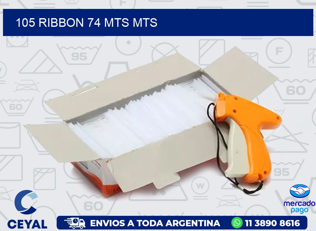 105 RIBBON 74 MTS MTS