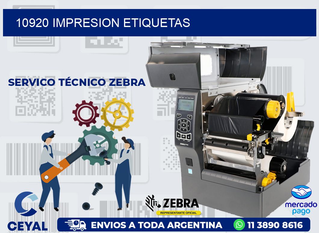 10920 IMPRESION ETIQUETAS
