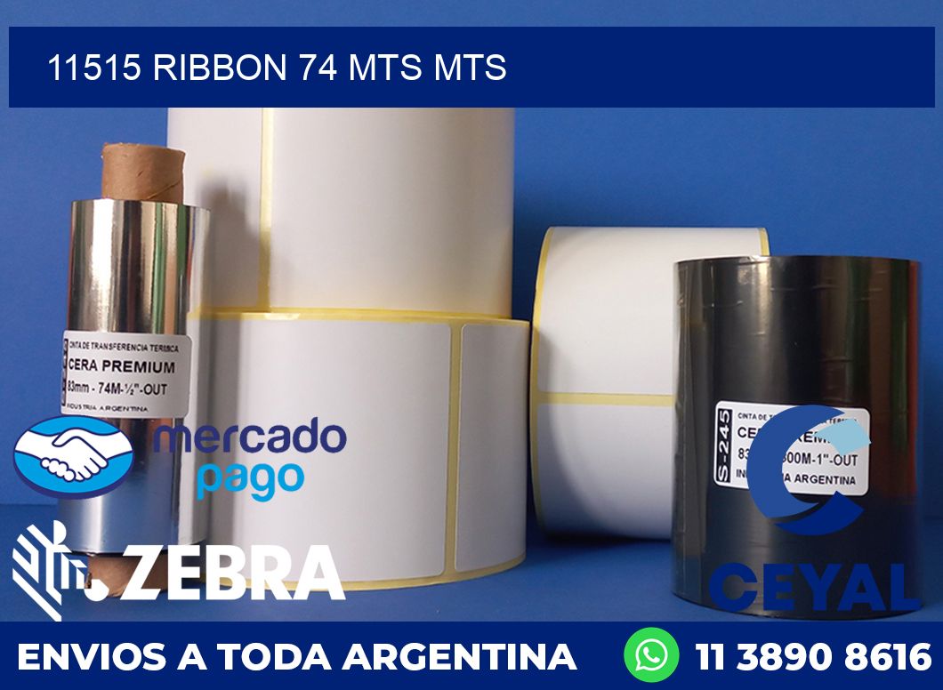 11515 RIBBON 74 MTS MTS