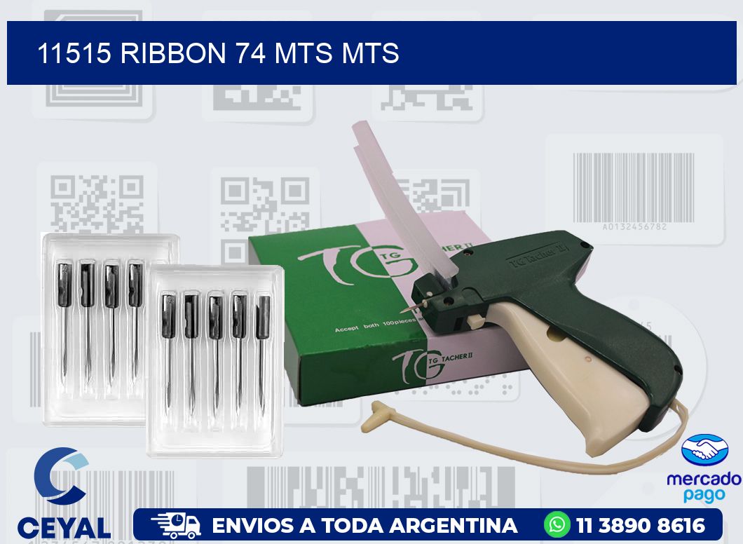 11515 RIBBON 74 MTS MTS