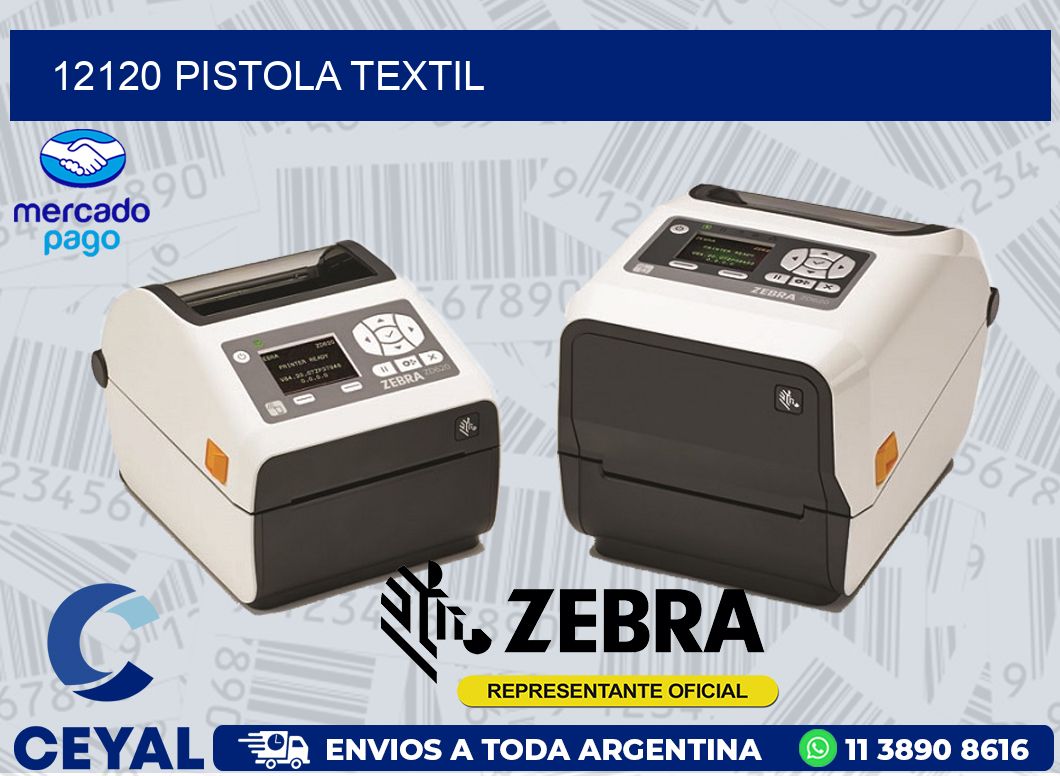12120 PISTOLA TEXTIL