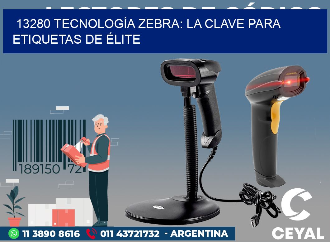 13280 TECNOLOGÍA ZEBRA: LA CLAVE PARA ETIQUETAS DE ÉLITE