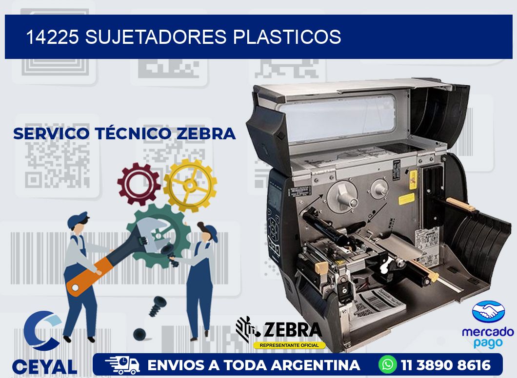 14225 SUJETADORES PLASTICOS