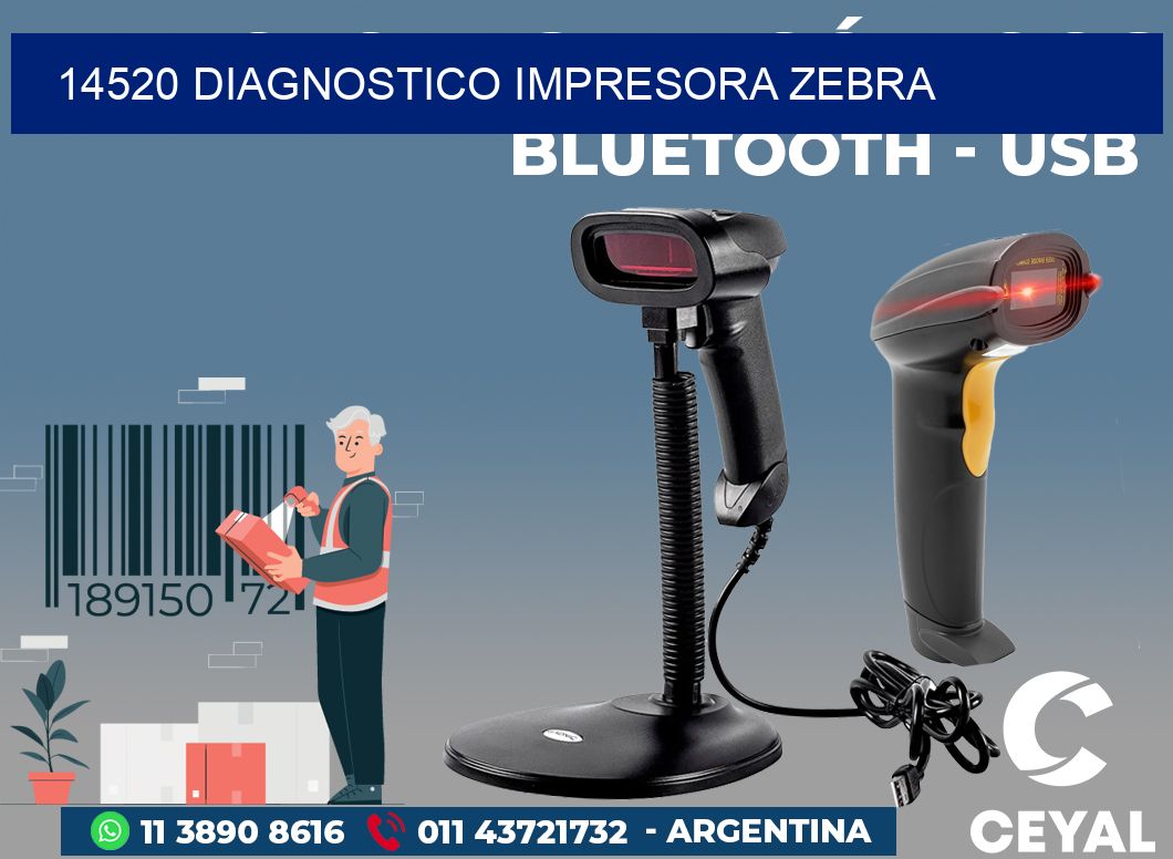 14520 DIAGNOSTICO IMPRESORA ZEBRA