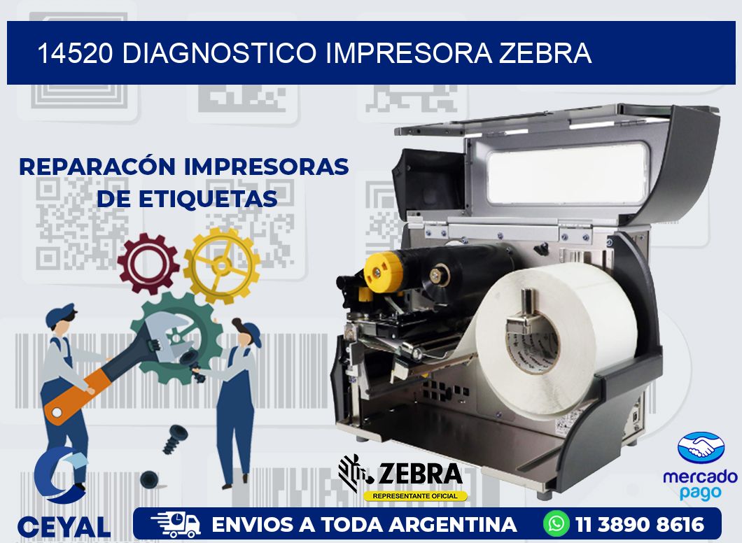 14520 DIAGNOSTICO IMPRESORA ZEBRA