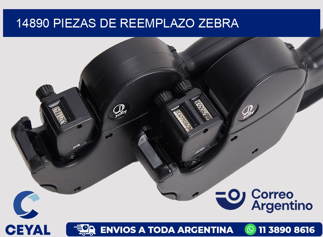 14890 PIEZAS DE REEMPLAZO ZEBRA