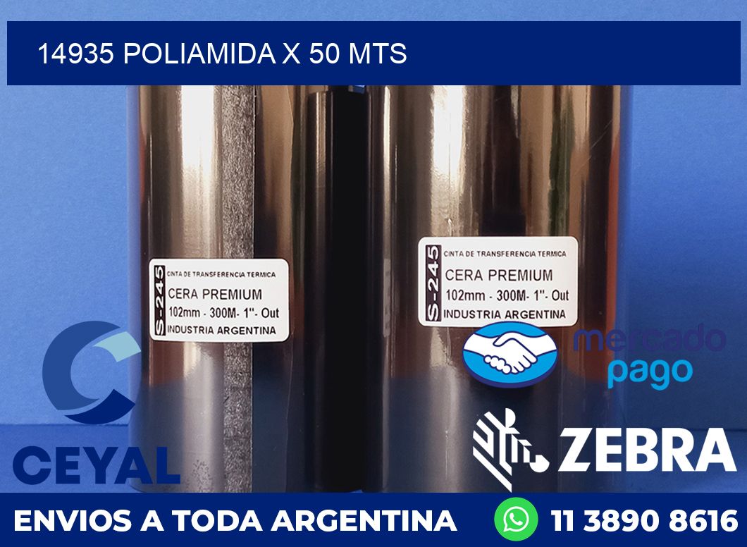 14935 POLIAMIDA X 50 MTS