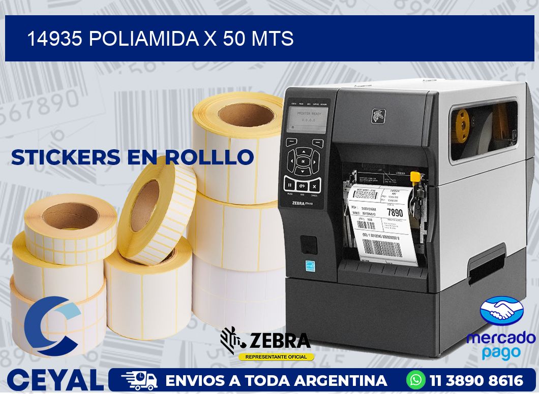 14935 POLIAMIDA X 50 MTS