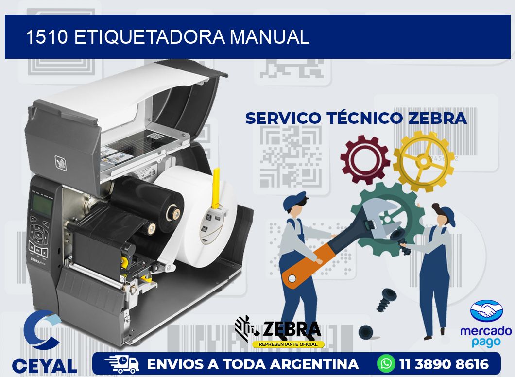 1510 ETIQUETADORA MANUAL