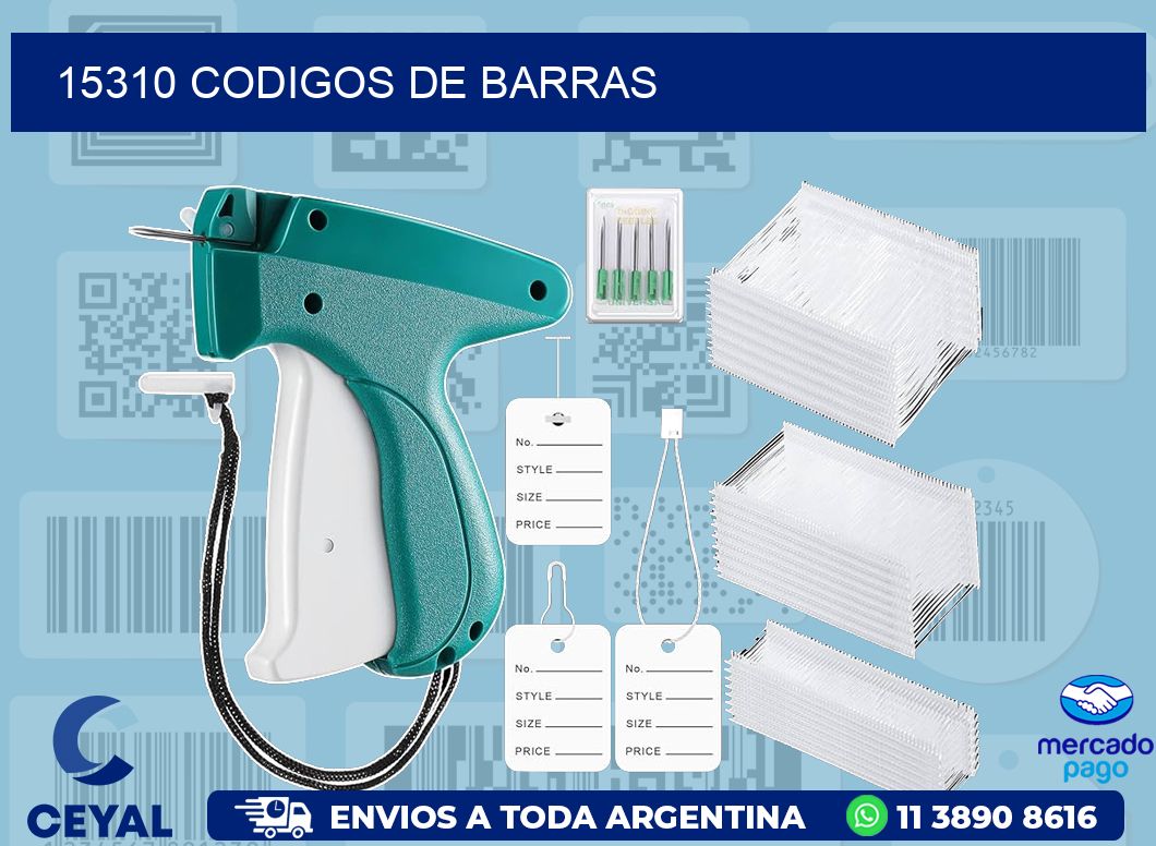 15310 CODIGOS DE BARRAS