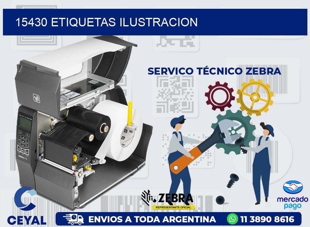 15430 ETIQUETAS ILUSTRACION