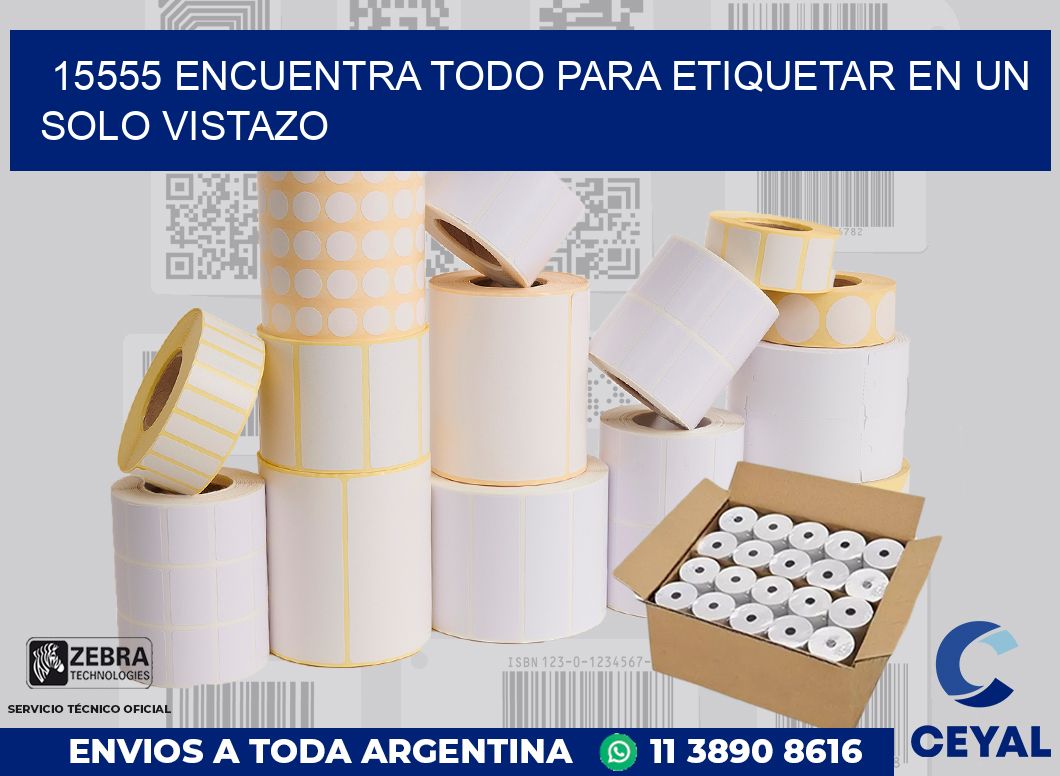 15555 ENCUENTRA TODO PARA ETIQUETAR EN UN SOLO VISTAZO