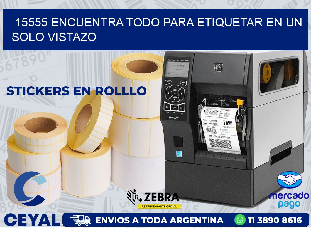 15555 ENCUENTRA TODO PARA ETIQUETAR EN UN SOLO VISTAZO