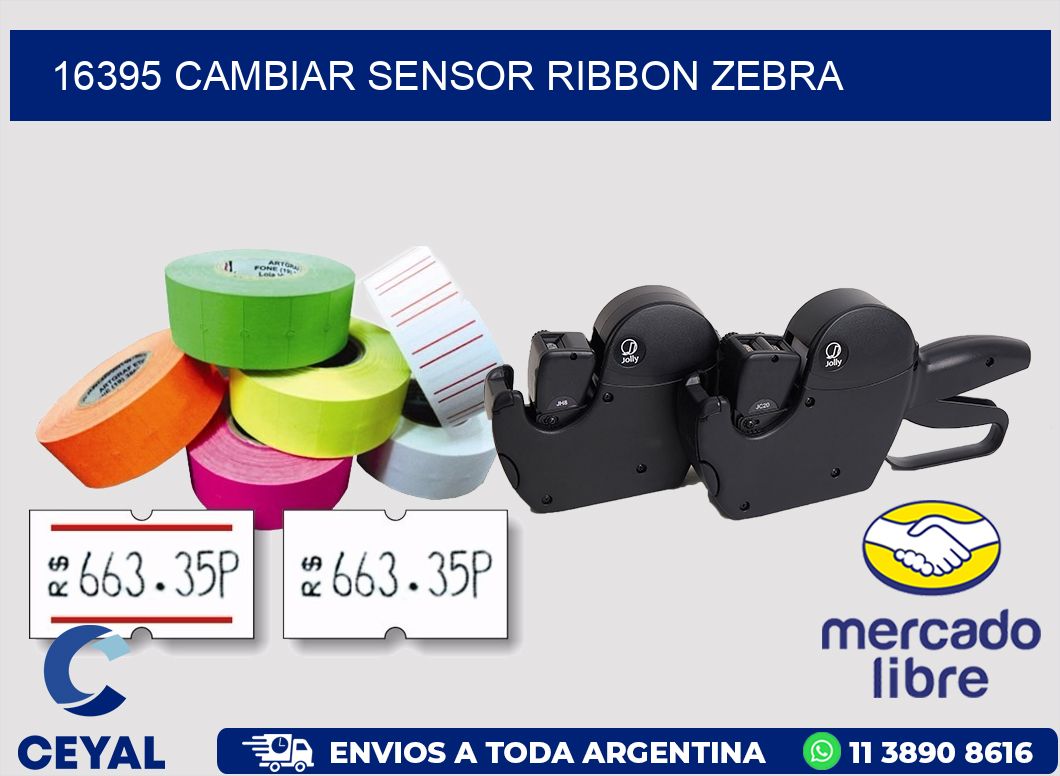 16395 CAMBIAR SENSOR RIBBON ZEBRA