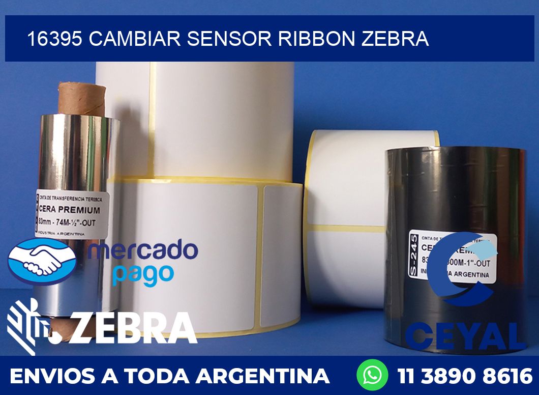 16395 CAMBIAR SENSOR RIBBON ZEBRA