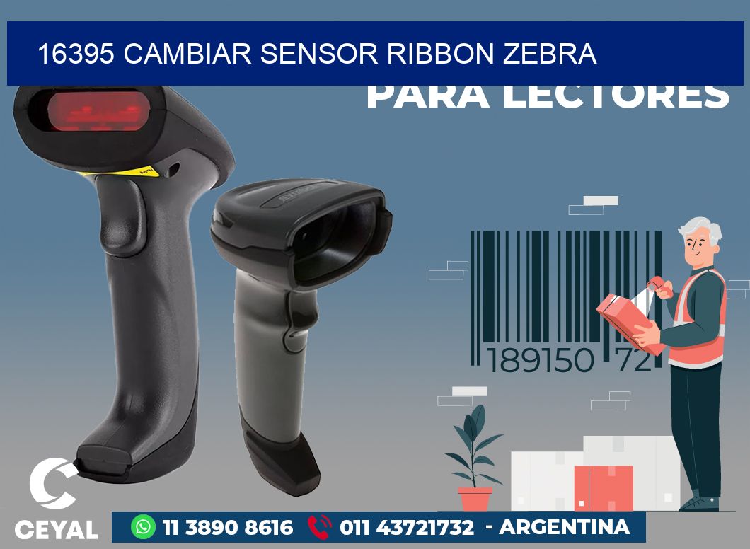 16395 CAMBIAR SENSOR RIBBON ZEBRA