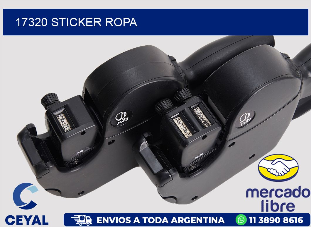 17320 STICKER ROPA