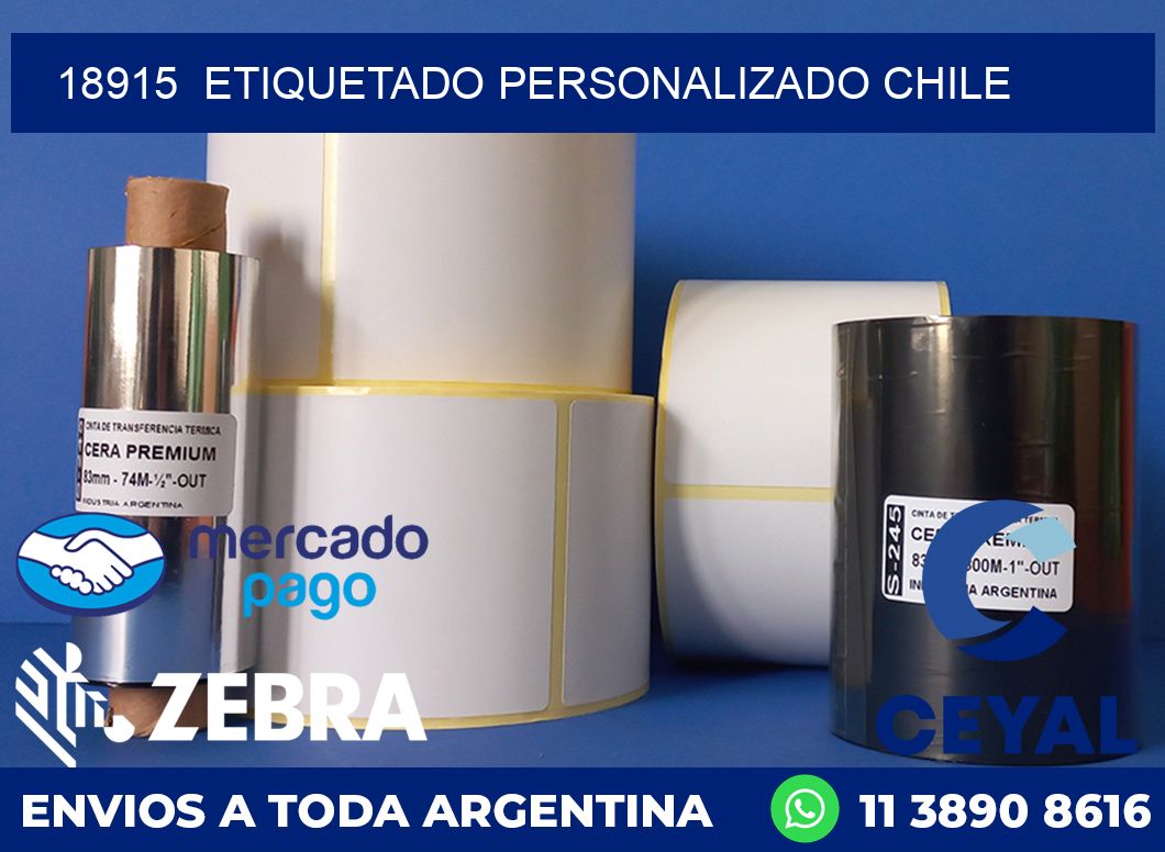 18915  ETIQUETADO PERSONALIZADO CHILE