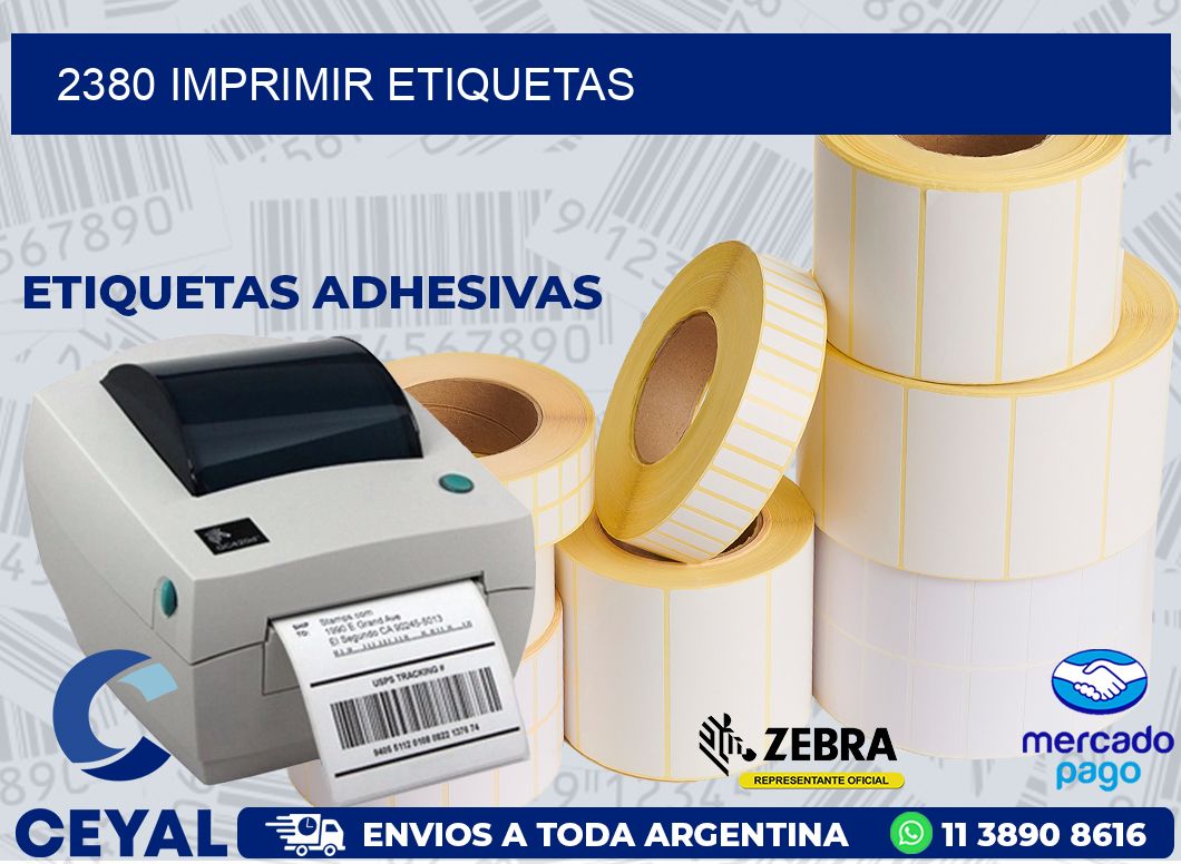 2380 IMPRIMIR ETIQUETAS